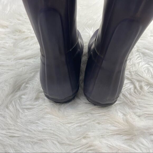 Hunter Original Tall Purple Matte Rain Boots - Picture 9 of 15